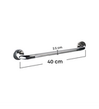 Barra Seguridad Acero inoxidable 40cm Antideslizante - Aqua center 