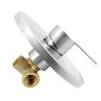 Monomando Mezclador Rendondo Ducha Inox 304 15cm