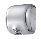 Secador de manos brillante tornado en acero inoxidable automático infrarrojo 1800w