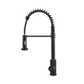 Grifo lavaplatos Industrial Negro Mate Profesional - Aqua center 