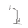 Grifo Monocontrol lavaplatos Industrial – Acero Inoxidable - Aqua center 