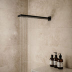 Ducha Rectangular 60cm Negra