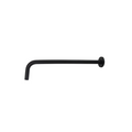 Brazo para Ducha Redondo 40 cm – Acero Inoxidable con Acabado Negro Mate - Aqua center 