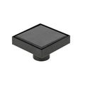 Desagüe al Piso Invisible 10x10 Negro – Elegancia que se Oculta - Aqua center 