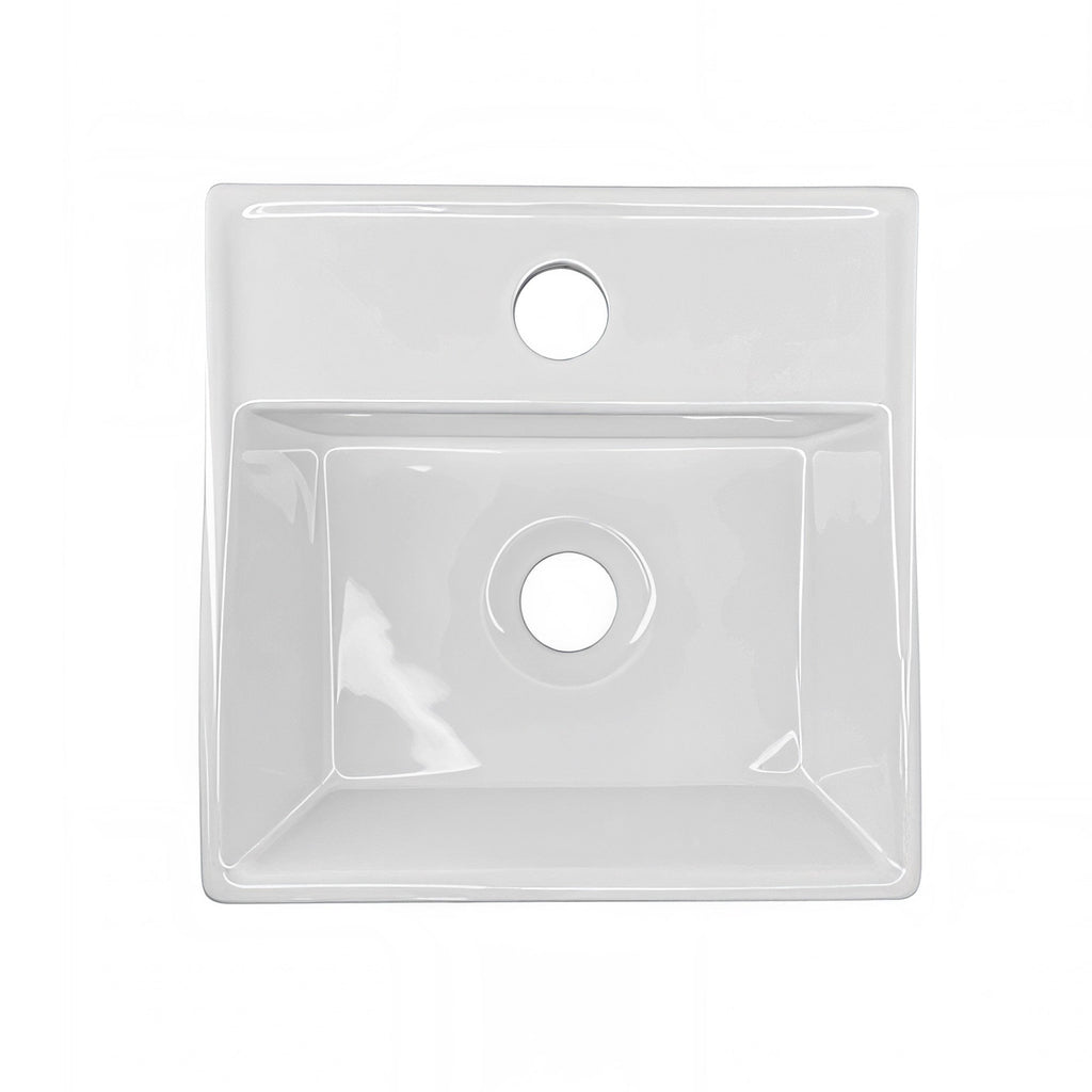 Lavamanos Blanco Vessel 28x 28 x10 cm